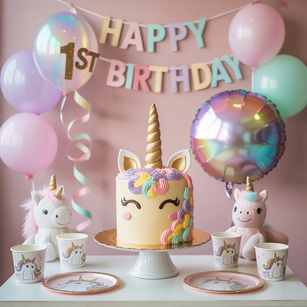 First Birthday Party Ideas for Girls